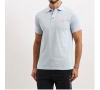 Cerruti 1881 Polo maille piquée manches courtes liseré Padova Bleu Ciel Homme S
