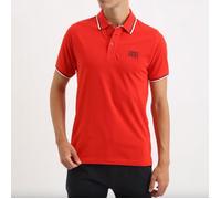Cerruti 1881 Polo maille piquée manches courtes liseré Padova Rouge Homme S