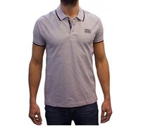 Cerruti 1881 Polo manches courtes chiné Classic Gris Homme M