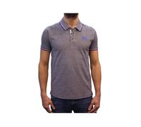 Cerruti 1881 Polo manches courtes chiné Classic Noir Homme XL