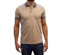 Cerruti 1881 Polo Manches Courtes col Gris Santerno - M Beige