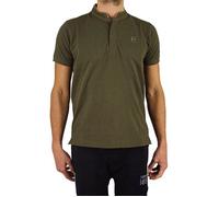 Cerruti 1881 Polo manches courtes col mao New Firenza Kaki Homme M