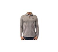 Cerruti 1881 Polo Manches Longues chiné Natisone - XL Noir