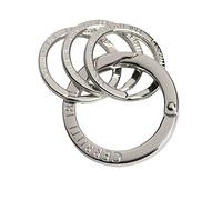 Cerruti 1881 Porte-clés Zoom, argenté, 2 cm x 1 cm x 11,5 cm / Ring: 3 cm