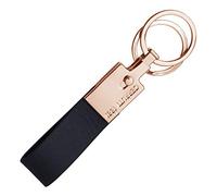 Cerruti 1881 Porte-clés Zoom, Noir , 2 cm x 1 cm x 11,5 cm / Ring: 3 cm, Minimaliste