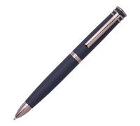 Cerruti 1881 Stylo à bille Austin | Instrument d'écriture emblématique | Encre bleue | Coffret cadeau (bleu marine/pistolet)