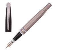 Cerruti 1881 Stylo plume Abbey Diamond Gun | Instrument d'écriture emblématique | Coffret cadeau