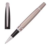 Cerruti 1881 Stylo roller Abbey Diamond Gun | Instrument d'écriture emblématique | Encre noire | Coffret cadeau