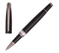 Cerruti 1881 Stylo roller Abbey noir mat | Instrument d'écriture emblématique | Encre noire | Coffret cadeau