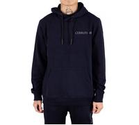 Cerruti 1881 Sweat-shirt à capuche uni Auxerre Bleu Marine Homme M
