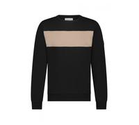 Cerruti 1881 Sweat-shirt col rond avec bande Monta Noir Homme XXL