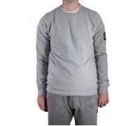 Cerruti 1881 Sweat-shirt col rond logo épaule Tirreno Gris Homme S