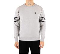 Cerruti 1881 Sweat-shirt col rond uni Vipiterno Gris Homme S