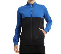 Cerruti 1881 Sweat-shirt zippé à capuche bicolore Argeles Bleu, Noir Homme L