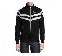 Cerruti 1881 Sweat-shirt zippé à capuche uni Caen Noir Homme S