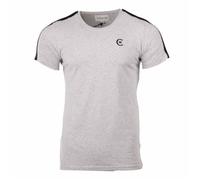 Cerruti 1881 T-shirt manches courtes bande épaule Torbole Gris Homme S