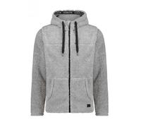 Cerruti 1881 Veste polaire duveteuse zippée à capuche Livigno Gris Homme XXL