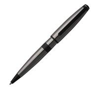 Cerruti NSR9904D 1881 Bicolore Gun Stylo à bille en laiton Gris/noir Longueur 13,5 cm