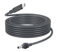 CERRXIAN Câble d'alimentation USB C vers CC pour Starlink Mini, 5 m, PD100 W, entrée USB de type C vers DC Barrel Jack pour Starlink Mini câble étanche de rechange