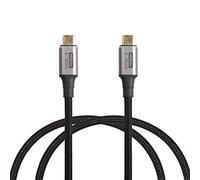 CERRXIAN Câble de données USB C vers USB C 40 Gbit/s, USB 4 de 100 W, charge rapide de 100 W, vidéo 8K, données de 40 Gbit/s, convient pour SSD externe, EGPU, ordinateur, téléphone,etc