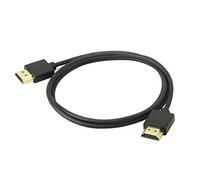 Cerrxian Câble HDMI 2.0 Haute Vitesse 4K Ultra HD 1 m (Norme la Plus récente) Compatible Ethernet, 3D, Retour Audio 0.3 Meters （HDMI Male to HDMI Male）