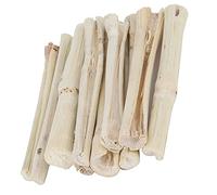 cersalt Bâtonnets molaires pour Lapins, bâtonnets molaires en Bambou Doux nettoie Les intestins des Petits Animaux de Compagnie pour Les Lapins Bâtons Molaire à Mâcher Jouet