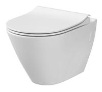 Cersanit City cuvette wc avec abattant à descente lente suspendue oui blanc K701-104-ECO