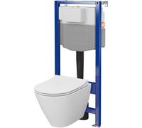 Cersanit City kit wc châssis + cuvette + abattant S701-795