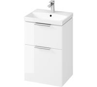 Cersanit City lavabo avec meuble 50.5 cm blanche S801-421