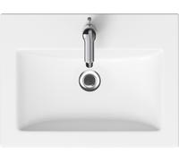 Cersanit Como lavabo 60x45 cm rectangulaire de meuble blanc K32-003-ECO
