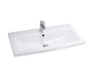 Cersanit Como lavabo 80x45 cm rectangulaire de meuble blanc K32-004-BOX