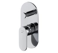 Cersanit Crea mitigeur bain-douche encastrée chrome S951-305