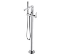 Cersanit Inverto mitigeur bain-douche autoportante chrome-noir S951-287
