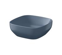 Cersanit Larga lavabo 38x38 cm carrée à poser bleu K677-064