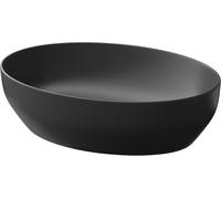 Cersanit Larga lavabo 50.5x38.5 cm ovale à poser anthracite K677-014