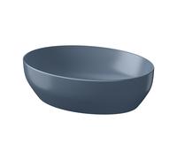 Cersanit Larga lavabo 50.5x38.5 cm ovale à poser bleu K677-055