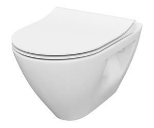 Cersanit Mille Plus cuvette wc avec abattant à descente lente suspendue oui blanc S701-454
