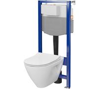 Cersanit Mille Plus kit wc châssis + cuvette + abattant S701-813
