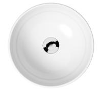 Cersanit Moduo lavabo 35x35 cm ronde à poser blanc brillant K116-047