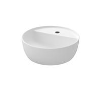 Cersanit Moduo lavabo 40x40 cm ronde à poser blanc K116-153