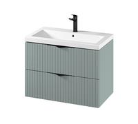 Cersanit Tirso lavabo avec meuble 80 cm vert S801-540