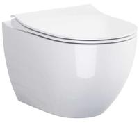 Cersanit Zen cuvette wc avec abattant à descente lente suspendue oui blanc S701-428