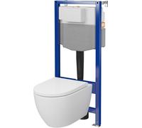 Cersanit Zen kit wc châssis + cuvette + abattant oui S701-798