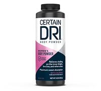 Certain Dri Body Powder for Women, Maximum Sweat Absorption & Moisture Control, 8 Ounci, 1 paquet