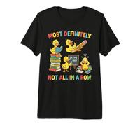 Certainement Pas All in A Row Ducks School T-Shirt Haut de Gamme