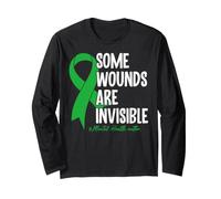Certaines blessures sont Invisibles #MentalHealthMatter Manche Longue