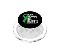 Certaines blessures sont Invisibles #MentalHealthMatter PopSockets PopGrip pour MagSafe