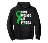 Certaines blessures sont Invisibles #MentalHealthMatter Sweat à Capuche