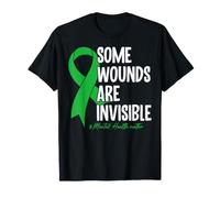 Certaines blessures sont Invisibles #MentalHealthMatter T-Shirt