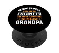 Certaines Personnes m'appellent ingénieur, Plus Important Encore, Appelez-Moi Grand-père PopSockets PopGrip Adhésif